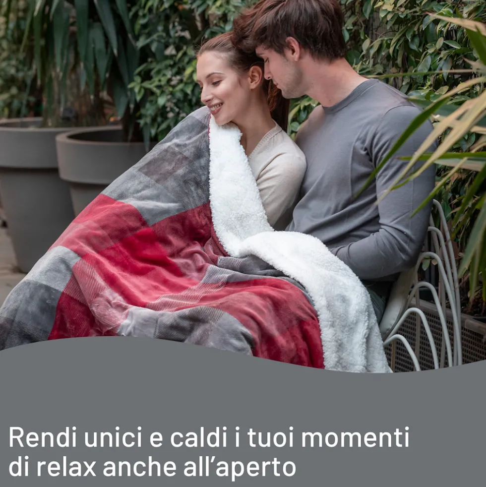 Plaid riscaldabile Imetec 16715 ADAPTO 6 con 6 temperature