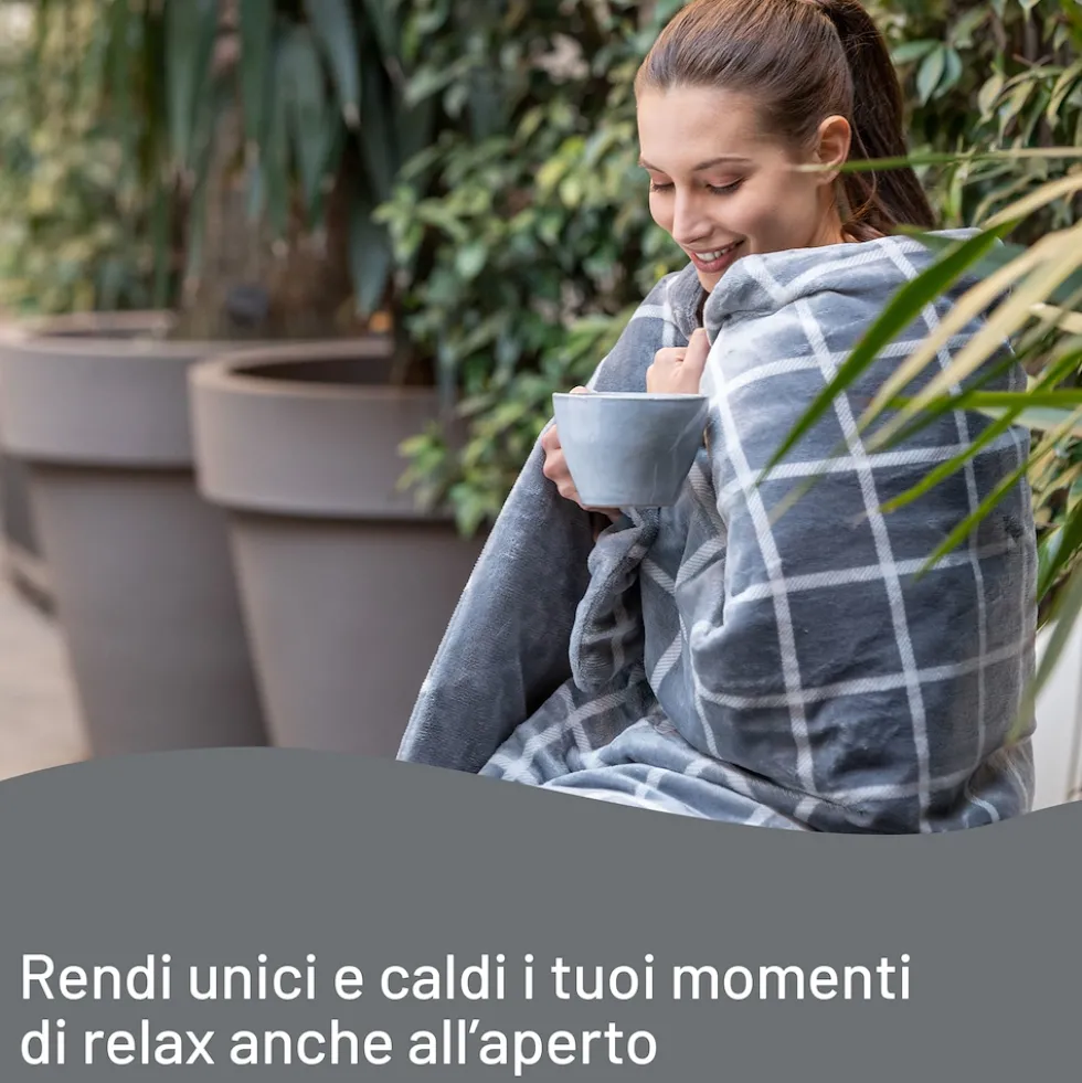 Plaid riscaldabile Imetec 16775 ADAPTO 6 con 6 temperature