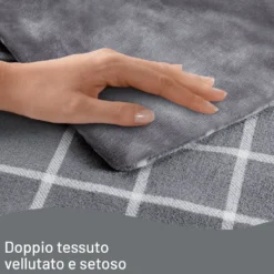 Plaid riscaldabile Imetec 16775 ADAPTO 6 con 6 temperature
