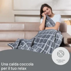 Plaid riscaldabile Imetec 16775 ADAPTO 6 con 6 temperature