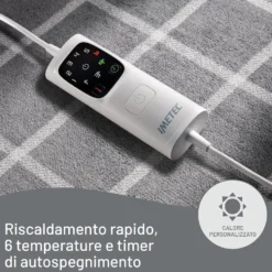 Plaid riscaldabile Imetec 16775 ADAPTO 6 con 6 temperature