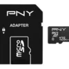 PNY MICRO SD 128GB CON ADATTATORE P-SDU12810PPL-GE CL10