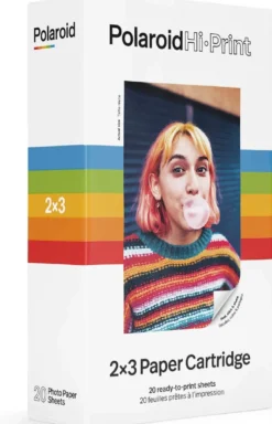 Polaroid Carta Hi·print 2X3 Cardridge - 20 Fogli