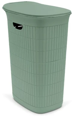 Porta biancheria Stefanplast 90902 DOMUS HOME COLLECTION Green tea