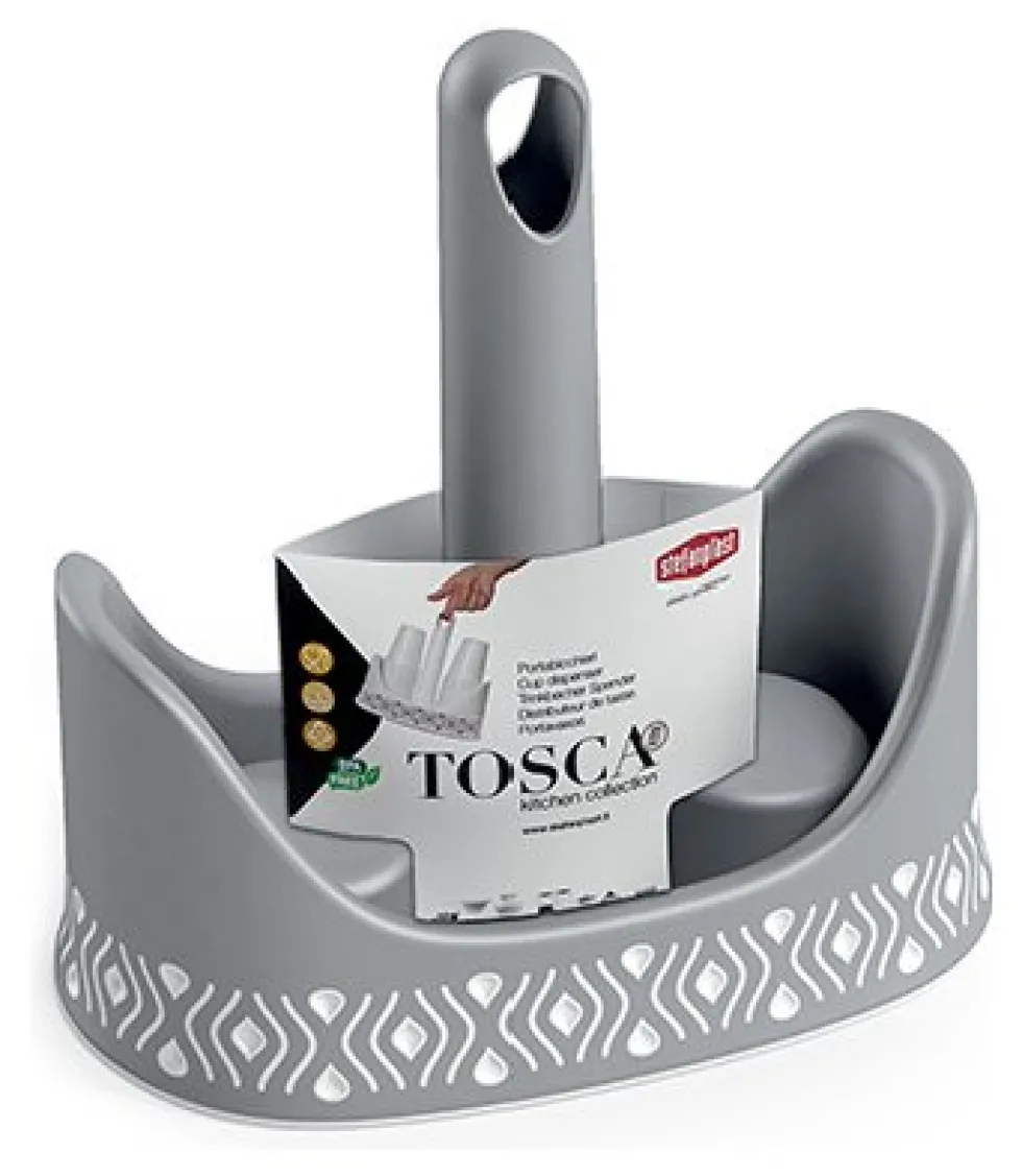 Porta bicchieri Stefanplast 55902 TOSCA Grigio