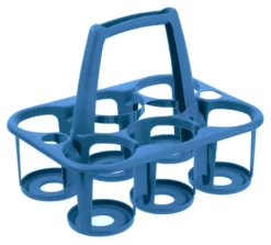Porta bottiglie Tontarelli 807514471F COVER LINE cestello 6 posti Blu