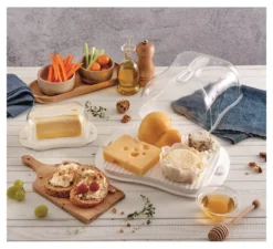 Porta formaggio Snips 000862 SALVAFRESCHEZZA Box Cheese Bianco