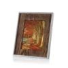 Porta foto in legno e metallo - Cornici