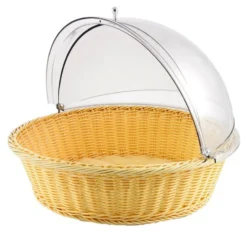 Porta pane Pinti inox 97150762 con cupola trasparente Naturale