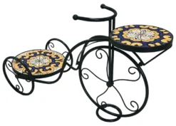 Porta piante Amicasa AH25031 SICILIA bici 2P