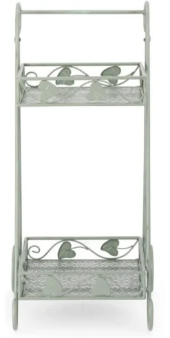 Porta piante Yes Everyday 0741457 ARRIET 2P con ruote Salvia