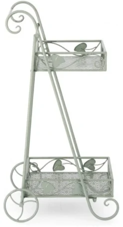 Porta piante Yes Everyday 0741457 ARRIET 2P con ruote Salvia