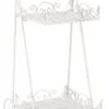 Porta piante Yes Everyday 0741464 EMILY 2P con ruote Bianco anticato
