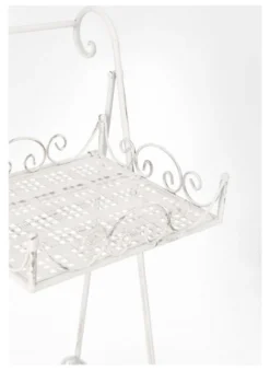 Porta piante Yes Everyday 0741464 EMILY 2P con ruote Bianco anticato