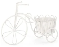 Porta piante Yes Everyday 0741466 EMILY bici 1P Bianco anticato