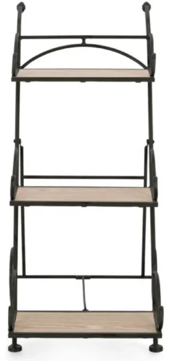 Porta piante Yes Everyday 0742987 GUENDA 3P con ruote Nero