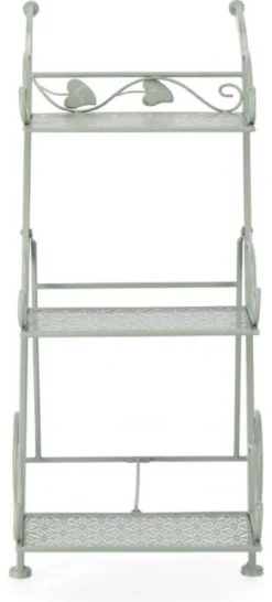 Porta piante Yes Everyday 0741456 HARRIET 3P con ruote Salvia