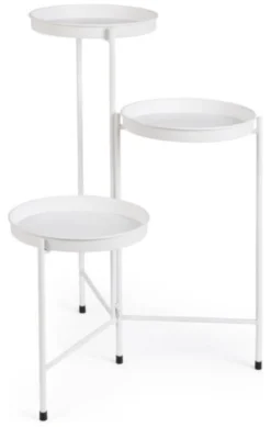 Porta piante Yes Everyday 0743989 HENLEY 3P pieghevole Bianco