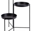 Porta piante Yes Everyday 0743988 HENLEY 3P pieghevole Nero