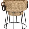 Porta piante Yes Everyday 0141597 TANISHA Naturale e Nero
