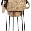 Porta piante Yes Everyday 0141598 TANISHA Naturale e Nero