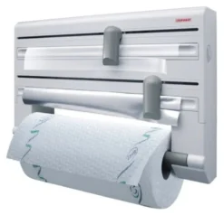 Porta rotolo Leifheit 25703 COMFORTLINE Parat triplo Bianco