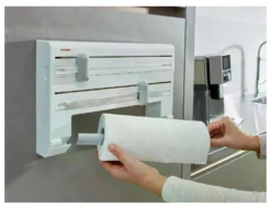 Porta rotolo Leifheit 25703 COMFORTLINE Parat triplo Bianco