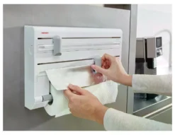Porta rotolo Leifheit 25703 COMFORTLINE Parat triplo Bianco