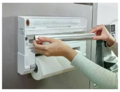 Porta rotolo Leifheit 25703 COMFORTLINE Parat triplo Bianco