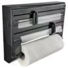 Porta rotolo Leifheit 25794 Parat triplo Black diamond