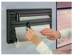 Porta rotolo Leifheit 25794 Parat triplo Black diamond