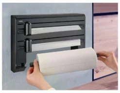 Porta rotolo Leifheit 25794 Parat triplo Black diamond