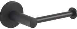 Porta rotolo WC Gedy FP291400 FELCE PLUS Nero opaco