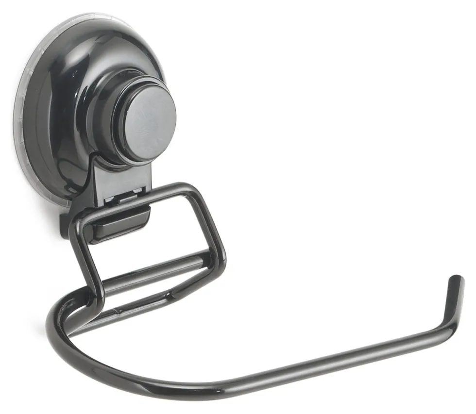 Porta rotolo WC Gedy HO2414 HOT Nero opaco