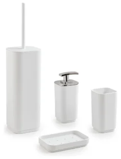 Porta sapone appoggio Gedy 631202M SEVENTY Bianco