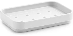 Porta sapone appoggio Gedy 631202M SEVENTY Bianco