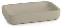 Porta sapone appoggio Gedy YL1166 YLENIA Tortora