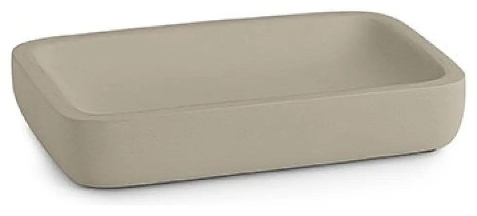 Porta sapone appoggio Gedy YL1166 YLENIA Tortora