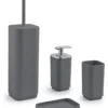 Porta scopino WC Gedy 633408M SEVENTY Grigio
