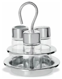 Porta spezie Montini Guerino 815E DAISY set con portastuzzicadenti Cro