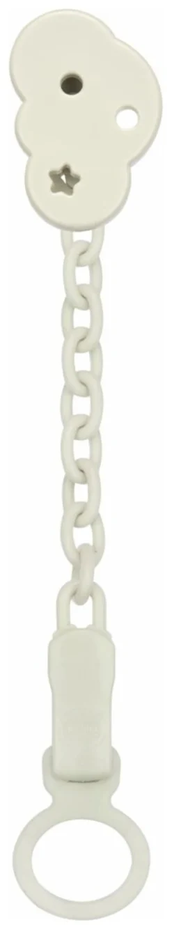 Porta succhietto Chicco 00040852200000 Easy clip con catenella Grigio