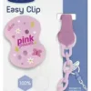 Porta succhietto Chicco 00040852300000 Easy clip con catenella Rosa
