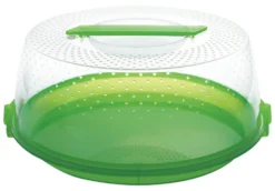 Porta torta Cosmoplast 317 OASI con coperchio maniglia Assortito