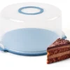 Porta torta Guzzini 06585080 CHEF LINE Cake & Go alta Azzurro
