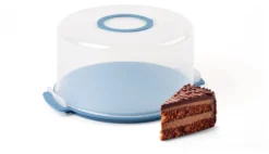 Porta torta Guzzini 06585080 CHEF LINE Cake & Go alta Azzurro