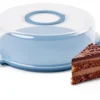 Porta torta Guzzini 06585180 CHEF LINE Cake & Go bassa Azzurro