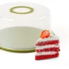 Porta torta Guzzini 065850257 CHEF LINE Cake & Go alta Verde