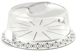 Porta torta Stefanplast 55850 TOSCA con coperchio Tortora