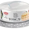 Porta torta Stefanplast 55852 TOSCA con coperchio Grigio
