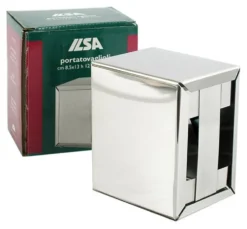 Porta tovaglioli Ilsa 11740000ICV da Banco a molla Cromo lucido